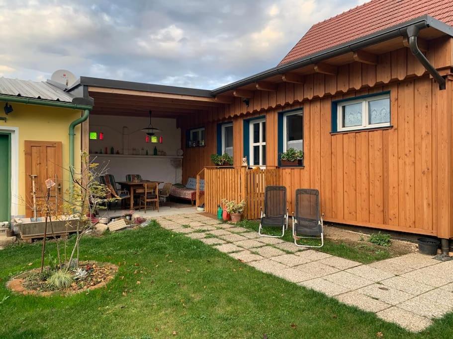 Ferienhaus Mit Garten In Thermennaehe Strebersdorf Extérieur photo